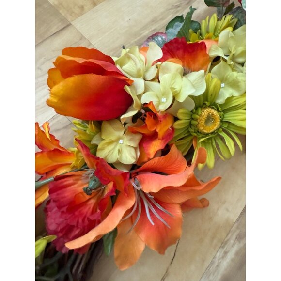 Artificial Door/Wall Floral Arrangement - Picture 3 of 7